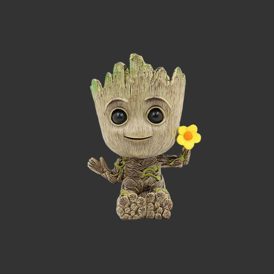 Home Decoration Crafts Miniature Model Office Desktop Display Cartoon Groot Figurines Handicrafts Decor Tree Man Ornament 5CM