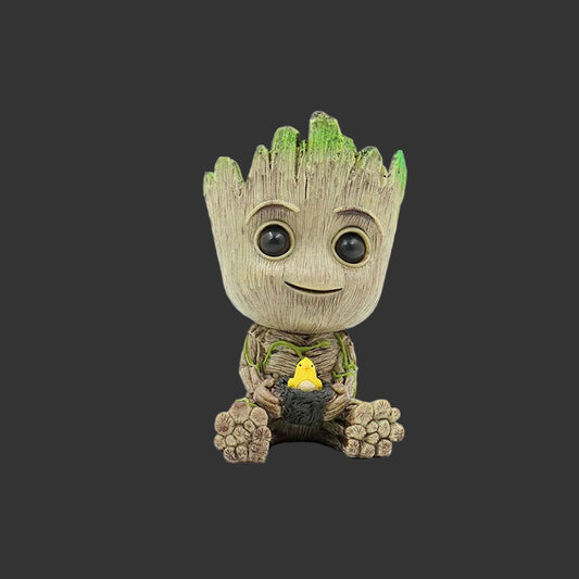 Home Decoration Crafts Miniature Model Office Desktop Display Cartoon Groot Figurines Handicrafts Decor Tree Man Ornament 5CM
