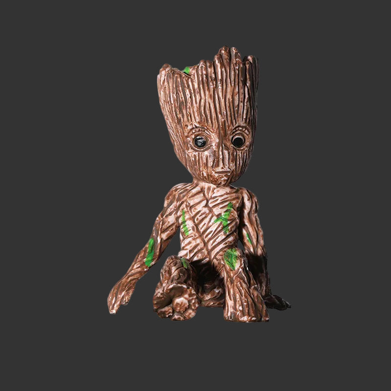 Home Decoration Crafts Miniature Model Office Desktop Display Cartoon Groot Figurines Handicrafts Decor Tree Man Ornament 5CM